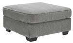 Altari Alloy Oversized Accent Ottoman - Lara Furniture