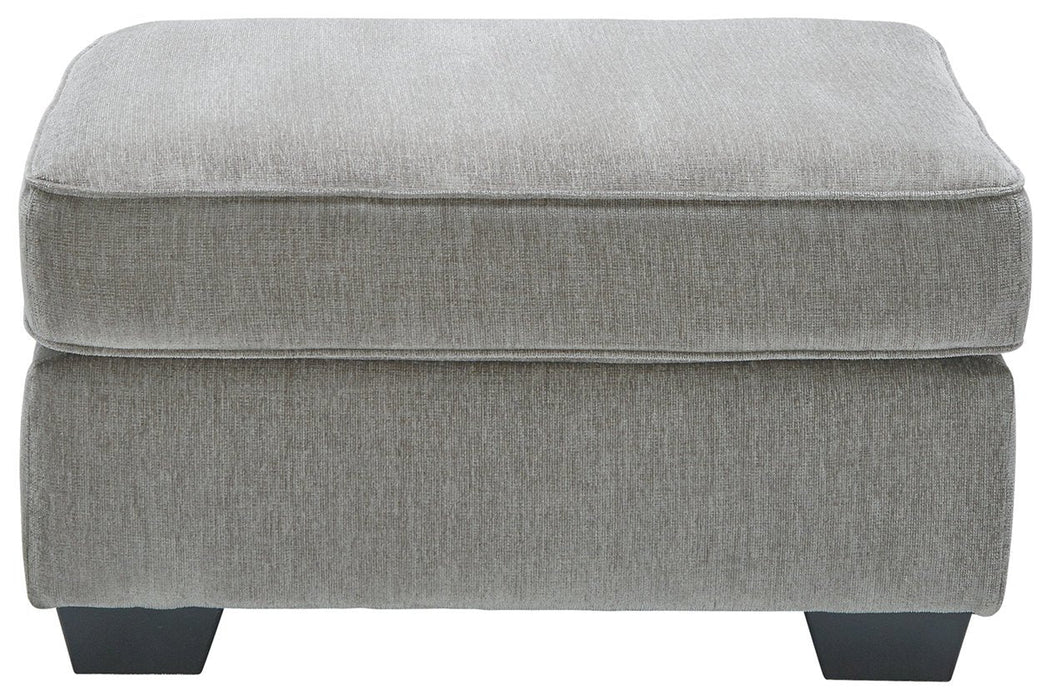 Altari Alloy Oversized Accent Ottoman - Lara Furniture