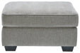 Altari Alloy Oversized Accent Ottoman - Lara Furniture