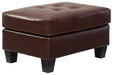 Altonbury Walnut Ottoman - Lara Furniture