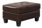 Altonbury Walnut Ottoman - Lara Furniture