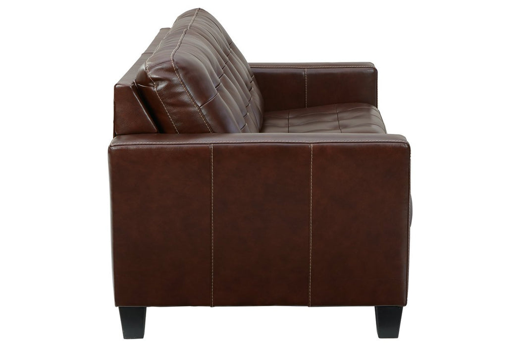 Altonbury Walnut Sofa - Lara Furniture