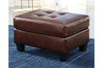 Altonbury Walnut Ottoman - Lara Furniture