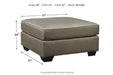 Calicho Cashmere Oversized Ottoman - Lara Furniture