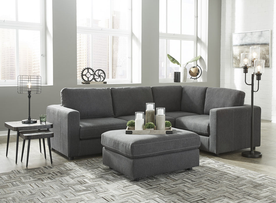 Candela Charcoal Modular Sectional - Lara Furniture