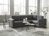 Candela Charcoal Modular Sectional - Lara Furniture