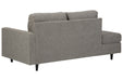 Lyman Graphite Right-Arm Facing Corner Chaise - Lara Furniture