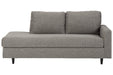 Lyman Graphite Right-Arm Facing Corner Chaise - Lara Furniture