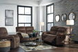 Bolzano Coffee Reclining Living Room Set - Lara Furniture