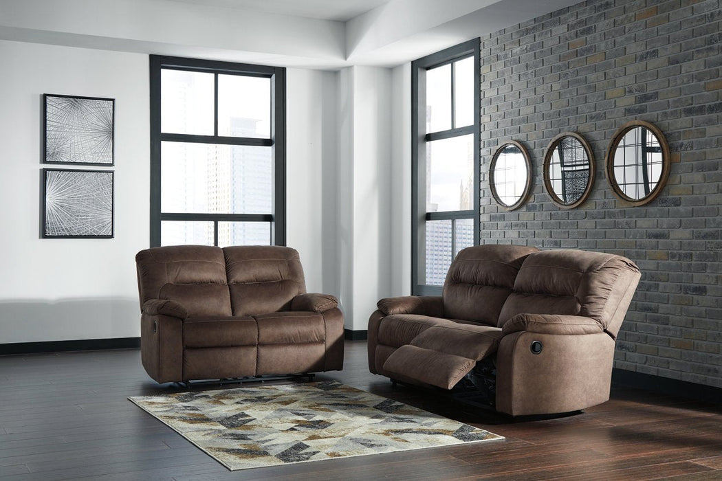 Bolzano Coffee Reclining Living Room Set - Lara Furniture