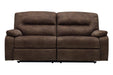 Bolzano Coffee Reclining Sofa - Lara Furniture