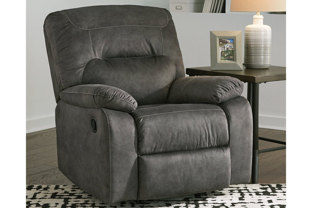 Bolzano Slate Recliner - Lara Furniture