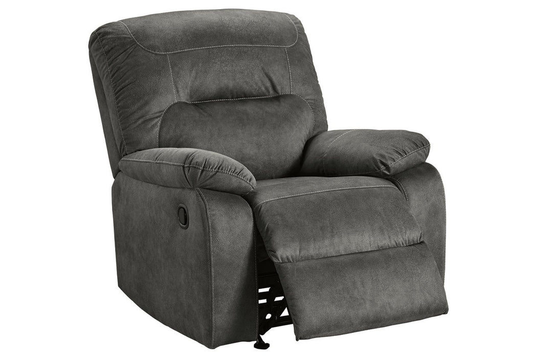 Bolzano Slate Recliner - Lara Furniture