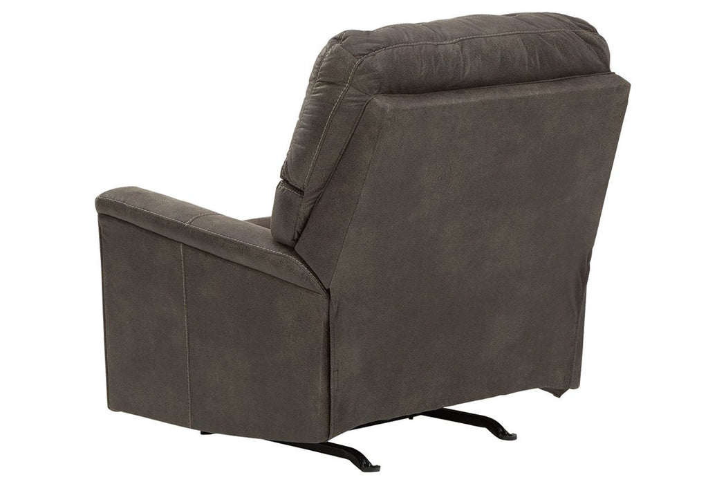 Navi Smoke Recliner - Lara Furniture