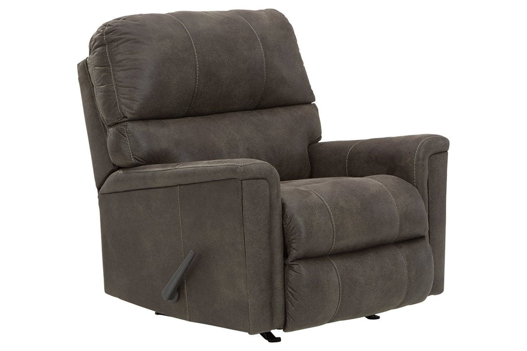 Navi Smoke Recliner - Lara Furniture