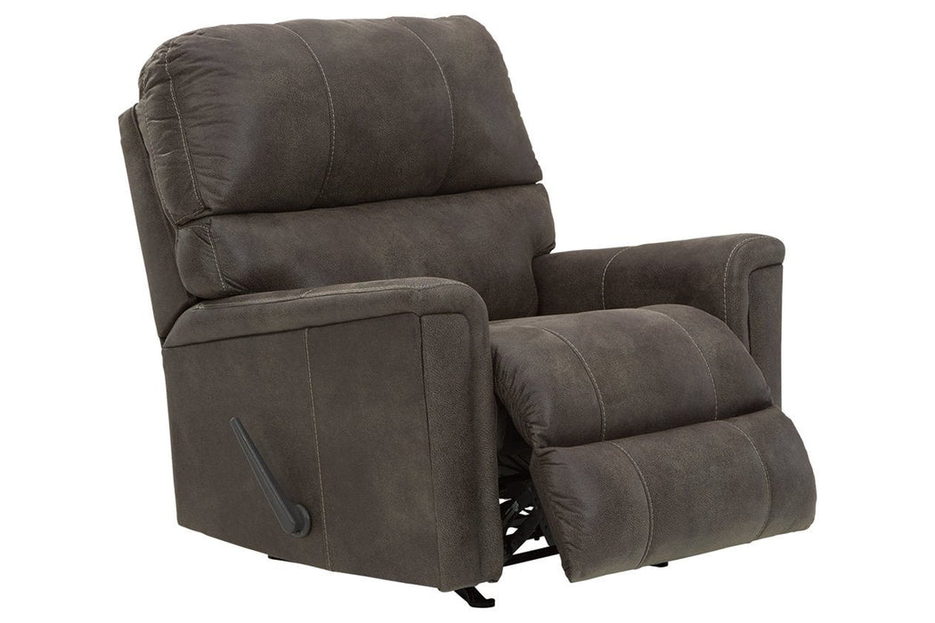 Navi Smoke Recliner - Lara Furniture