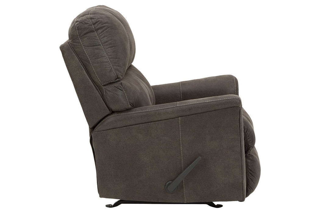 Navi Smoke Recliner - Lara Furniture