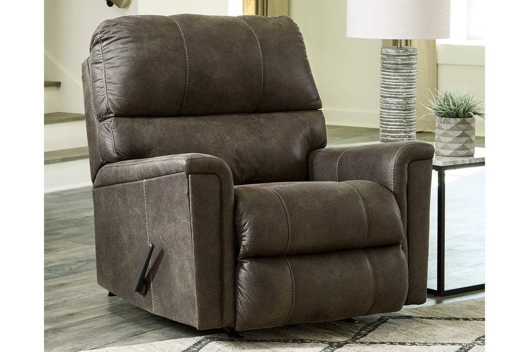 Navi Smoke Recliner - Lara Furniture