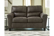 Navi Smoke Loveseat - Lara Furniture