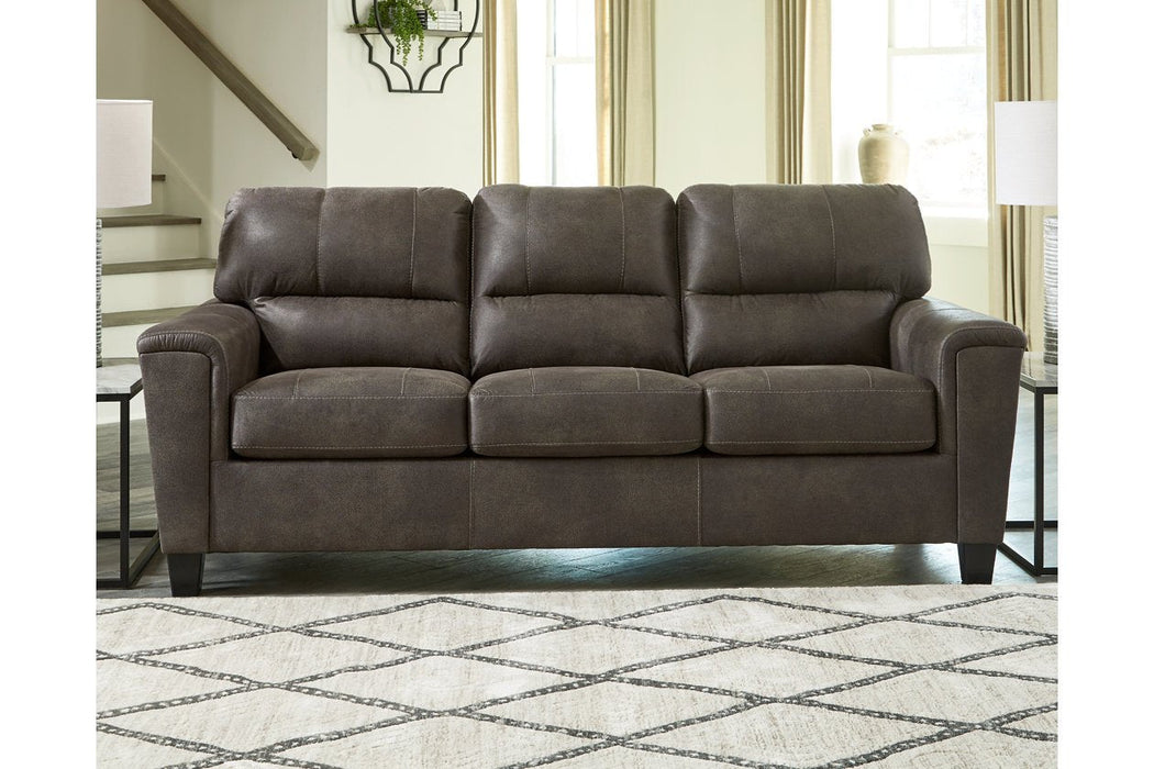 Navi Smoke Queen Sofa Sleeper - Lara Furniture