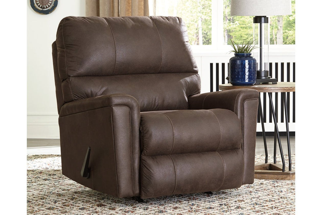 Navi Chestnut Recliner - Lara Furniture