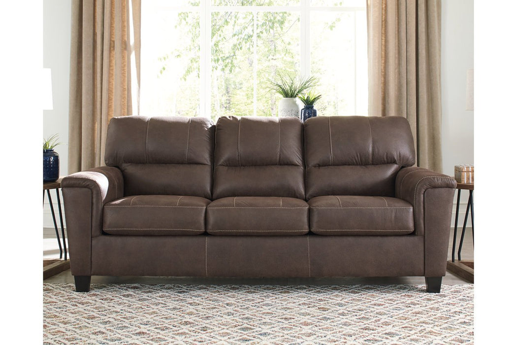 Navi Chestnut Queen Sofa Sleeper - Lara Furniture