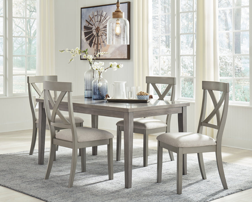 Parellen Gray Dining Room Set