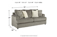 Soletren Ash Sofa - Lara Furniture