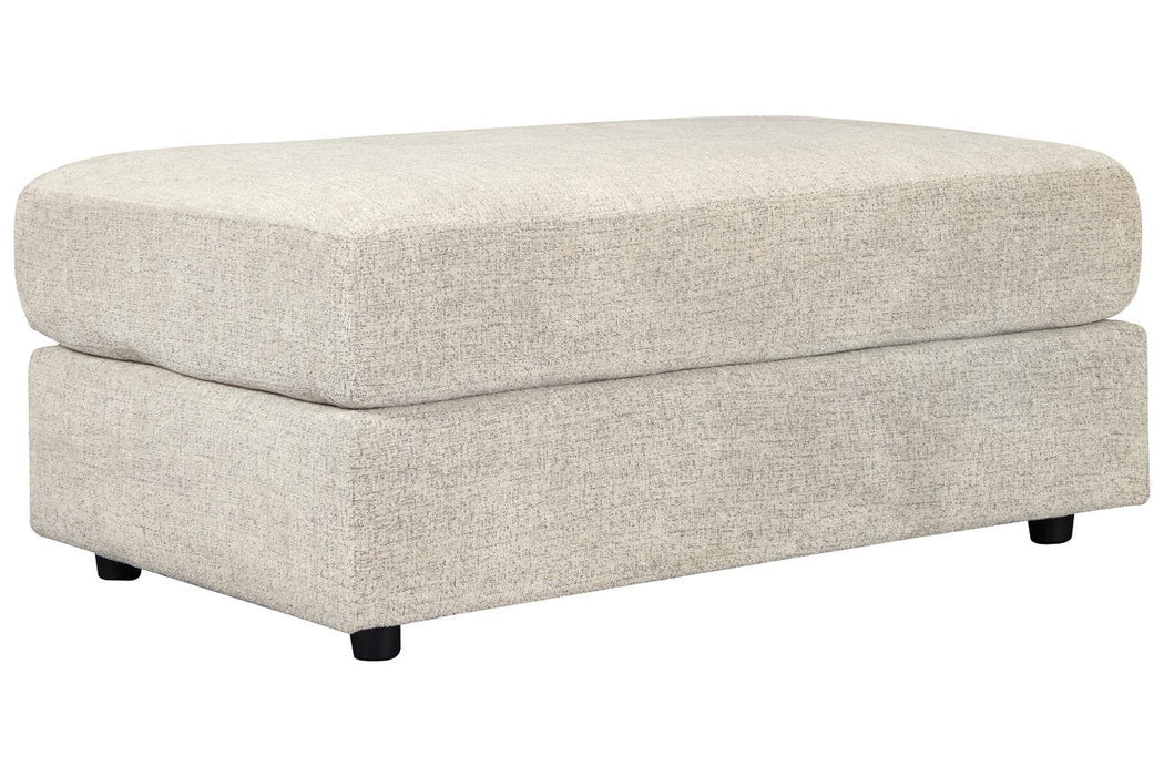 Soletren Stone Oversized Ottoman - Lara Furniture