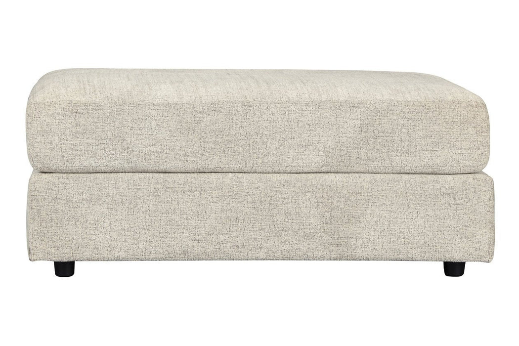 Soletren Stone Oversized Ottoman - Lara Furniture