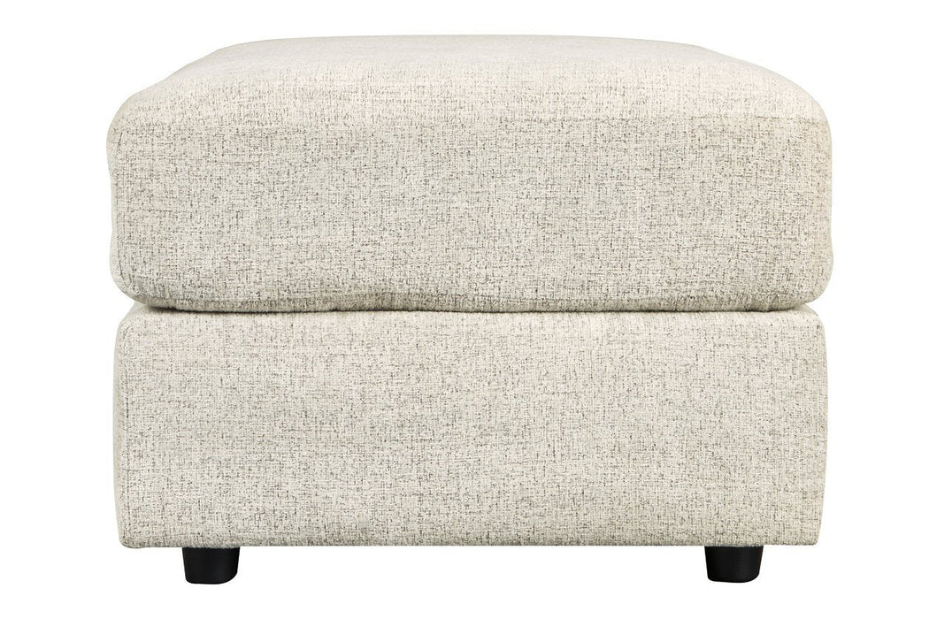 Soletren Stone Oversized Ottoman - Lara Furniture