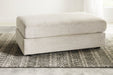 Soletren Stone Oversized Ottoman - Lara Furniture