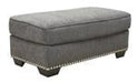 Locklin Carbon Ottoman - Lara Furniture