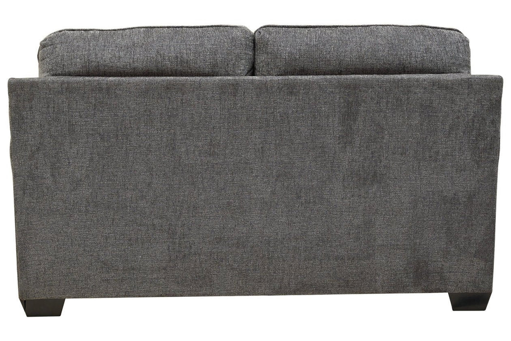 Locklin Carbon Loveseat - Lara Furniture