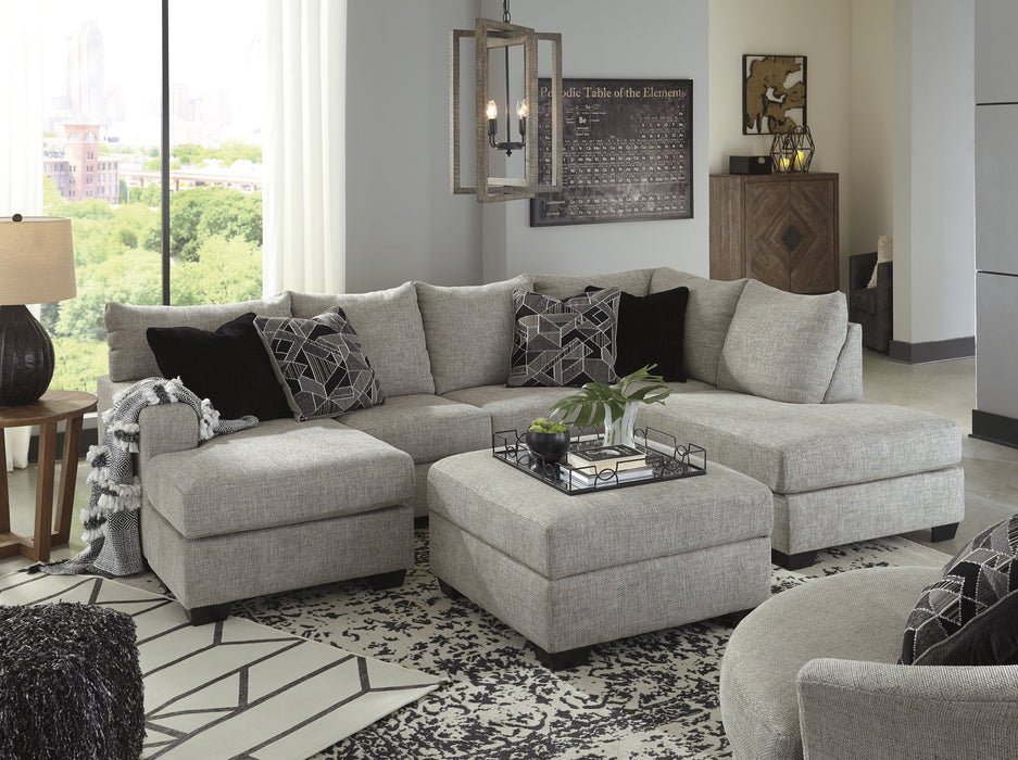 Megginson Storm RAF Sectional - Lara Furniture