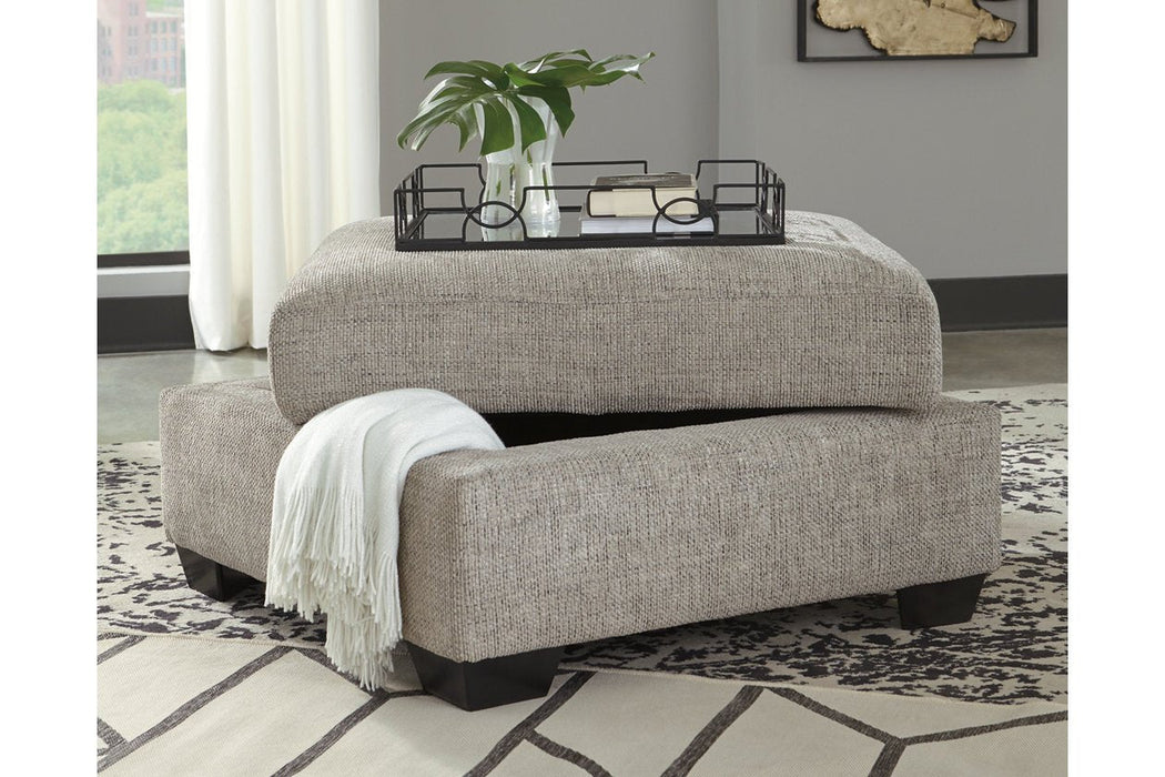 Megginson Storm Ottoman With Storage - Lara Furniture