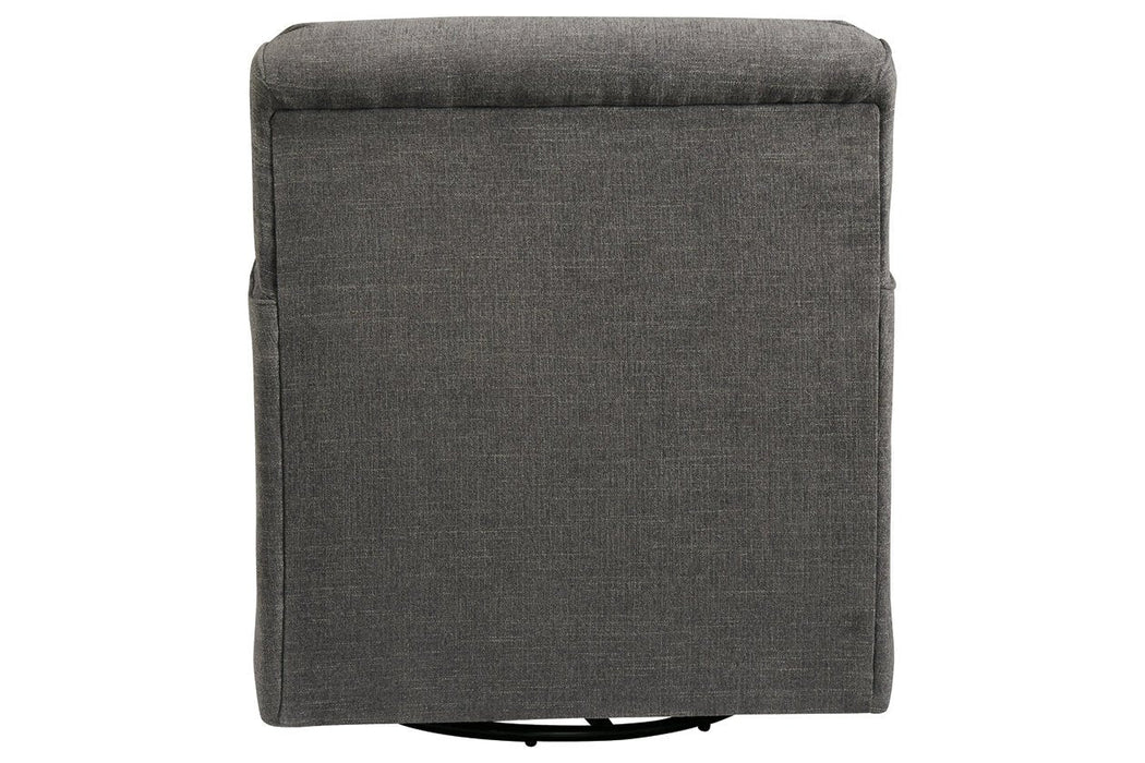 Alcona Charcoal Accent Chair - Lara Furniture