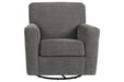 Alcona Charcoal Accent Chair - Lara Furniture