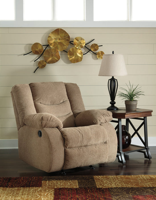 Tulen Mocha Reclining Living Room Set - Lara Furniture