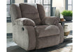 Tulen Gray Recliner - Lara Furniture