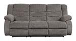 Tulen Gray Reclining Sofa - Lara Furniture