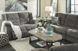 Tulen Gray Reclining Living Room Set - Lara Furniture