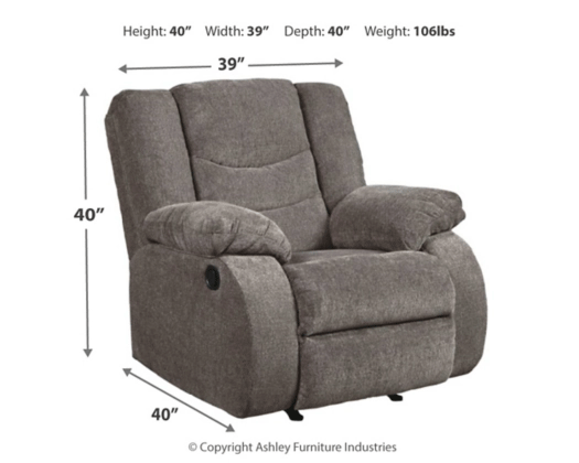 Tulen Gray Reclining Living Room Set