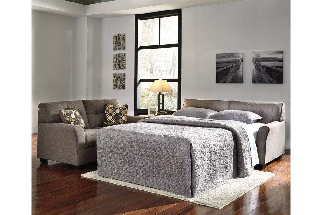 Tibbee Slate Full Sofa Sleeper - Lara Furniture