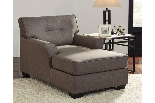 Tibbee Slate Chaise - Lara Furniture