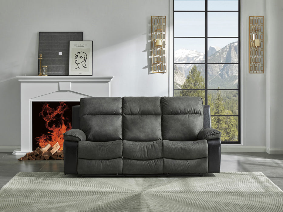 Woodsway Gray Reclining Set