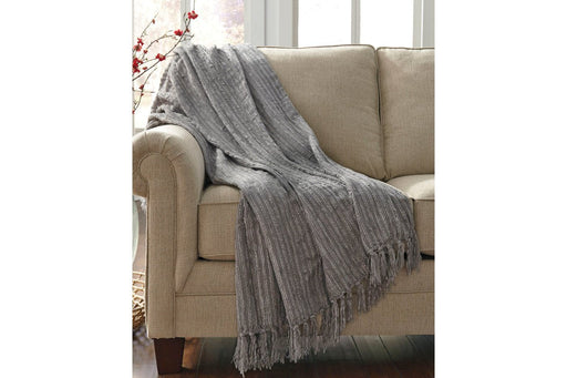 Noland Gray Throw (Set of 3) - Lara Furniture