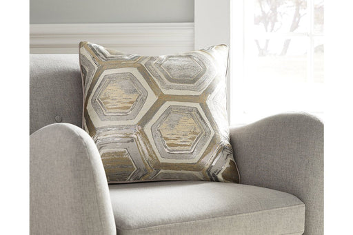 Meiling Metallic Pillow (Set of 4) - Lara Furniture