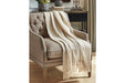 Rowena Cream Throw (Set of 3) - Lara Furniture