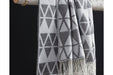 Noemi Slate Throw (Set of 3) - Lara Furniture